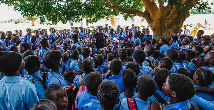 Starkey staff in Africa